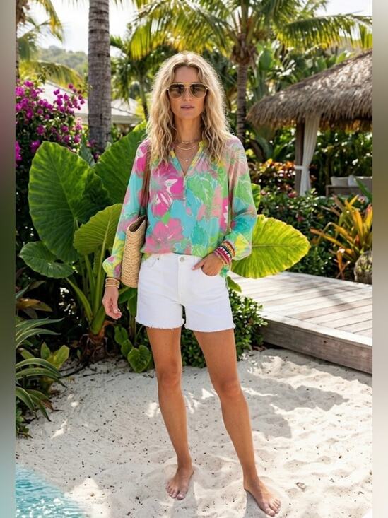 Lilly Pulitzer Tops - Lilly Pulitzer Elsa Blouse